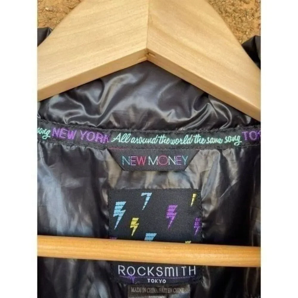 New Money Rocksmith Tokyo Windbreaker Jacket large